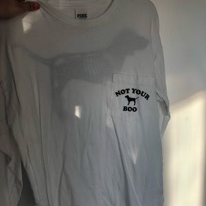 VS pink long sleeve Halloween